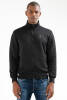 Siyah Regular Kapitone Dik Yaka Erkek Sweatshirt Xc2165 